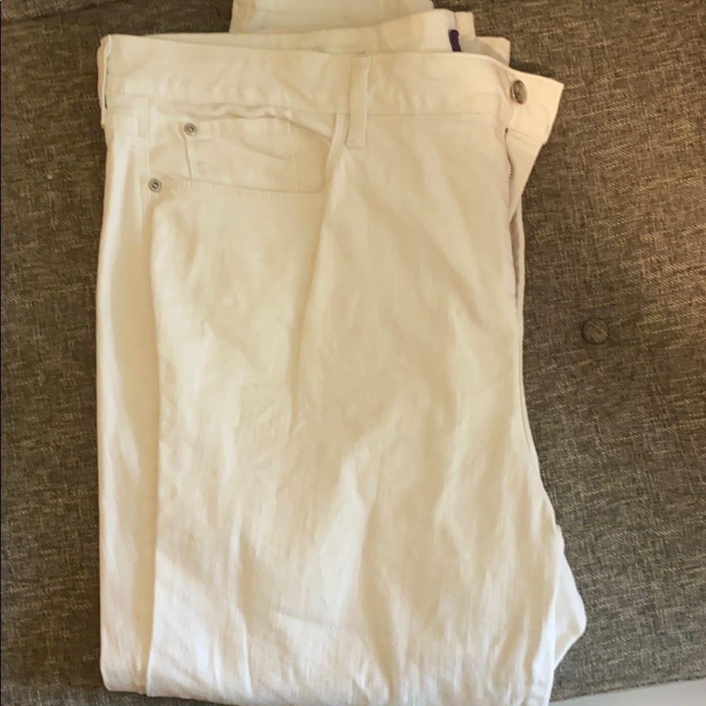 Nydj white jeans